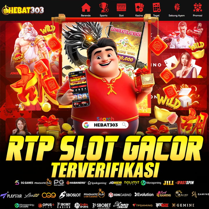HEBAT303: Live RTP Slot Gacor Situs Resmi Berkelas dan Terverifikasi image 1